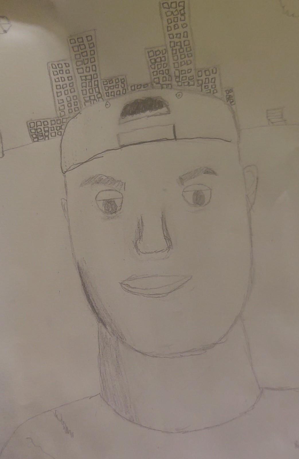S Lol Is A Self Portrait For School And It Looks Nothing Like Me