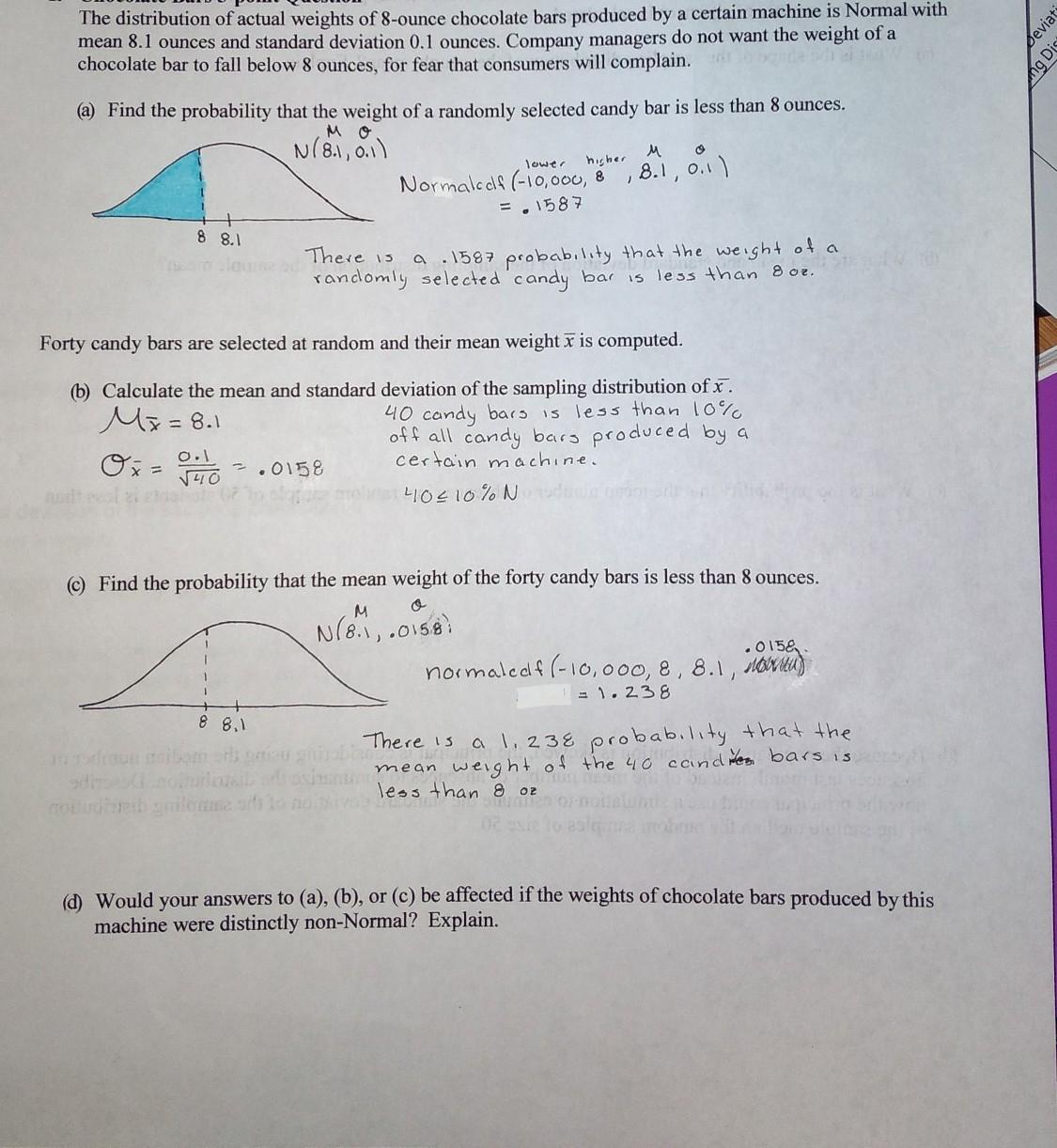 I mostly need to know if this are correct and if the answers would gave been affected.