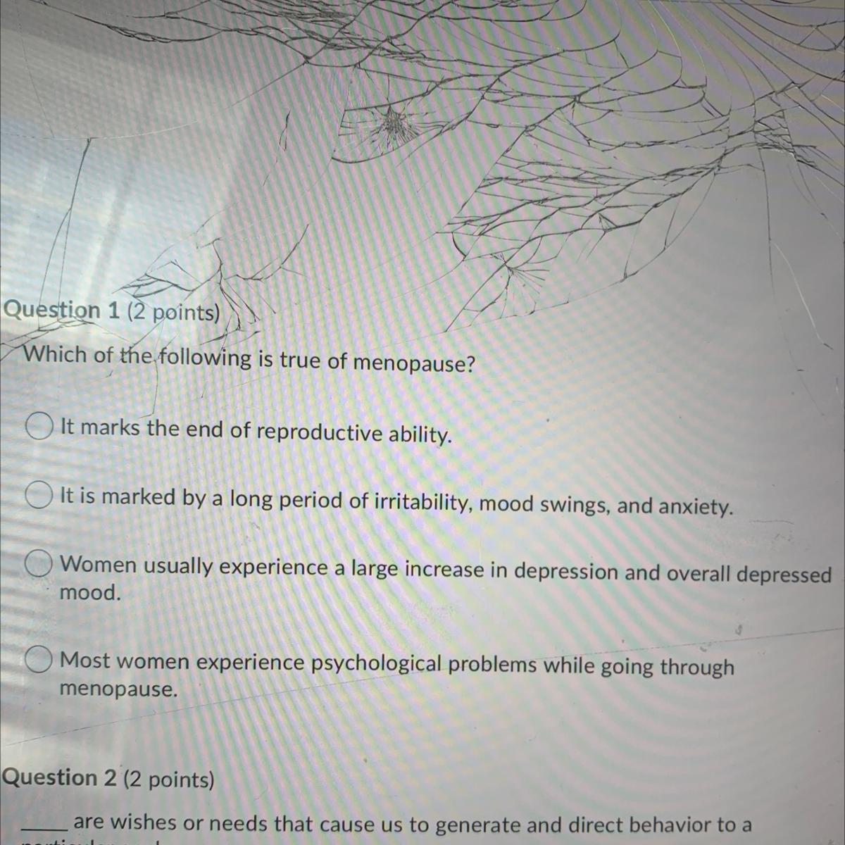 Which of the following is true of menopause?