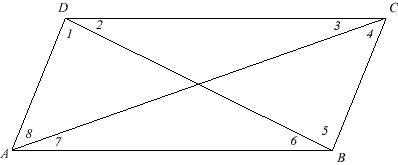 Using The Information Given, Select The Statement That Can Deduce The Line Segments To Be Parallel. If