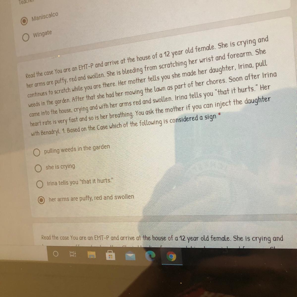 Tell me the answer so hard 