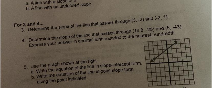 Please please for 3,4,5 PLEASEE Ill mark u