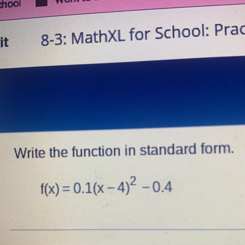 What is this in standard form?