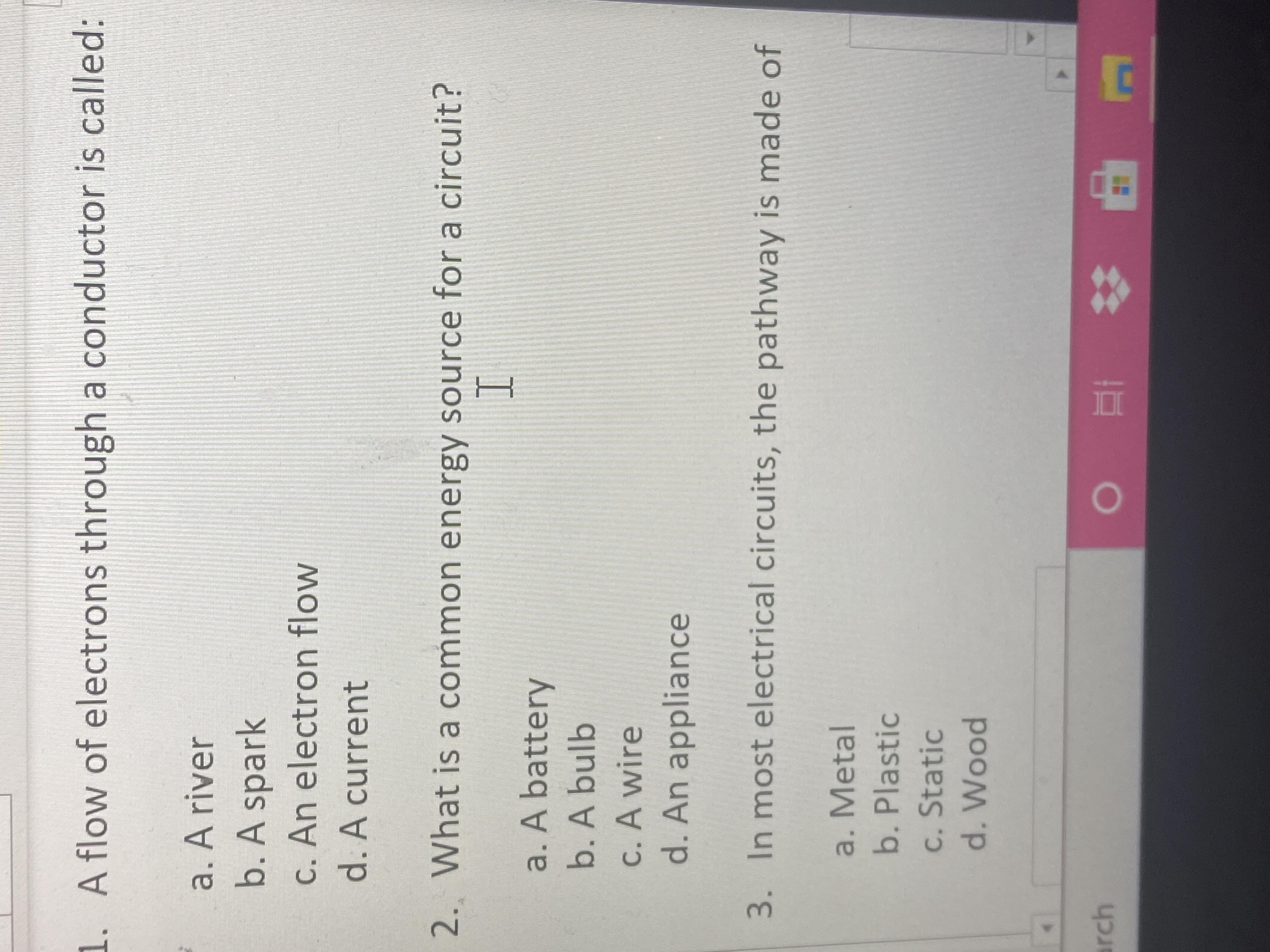 The questions are in the picture