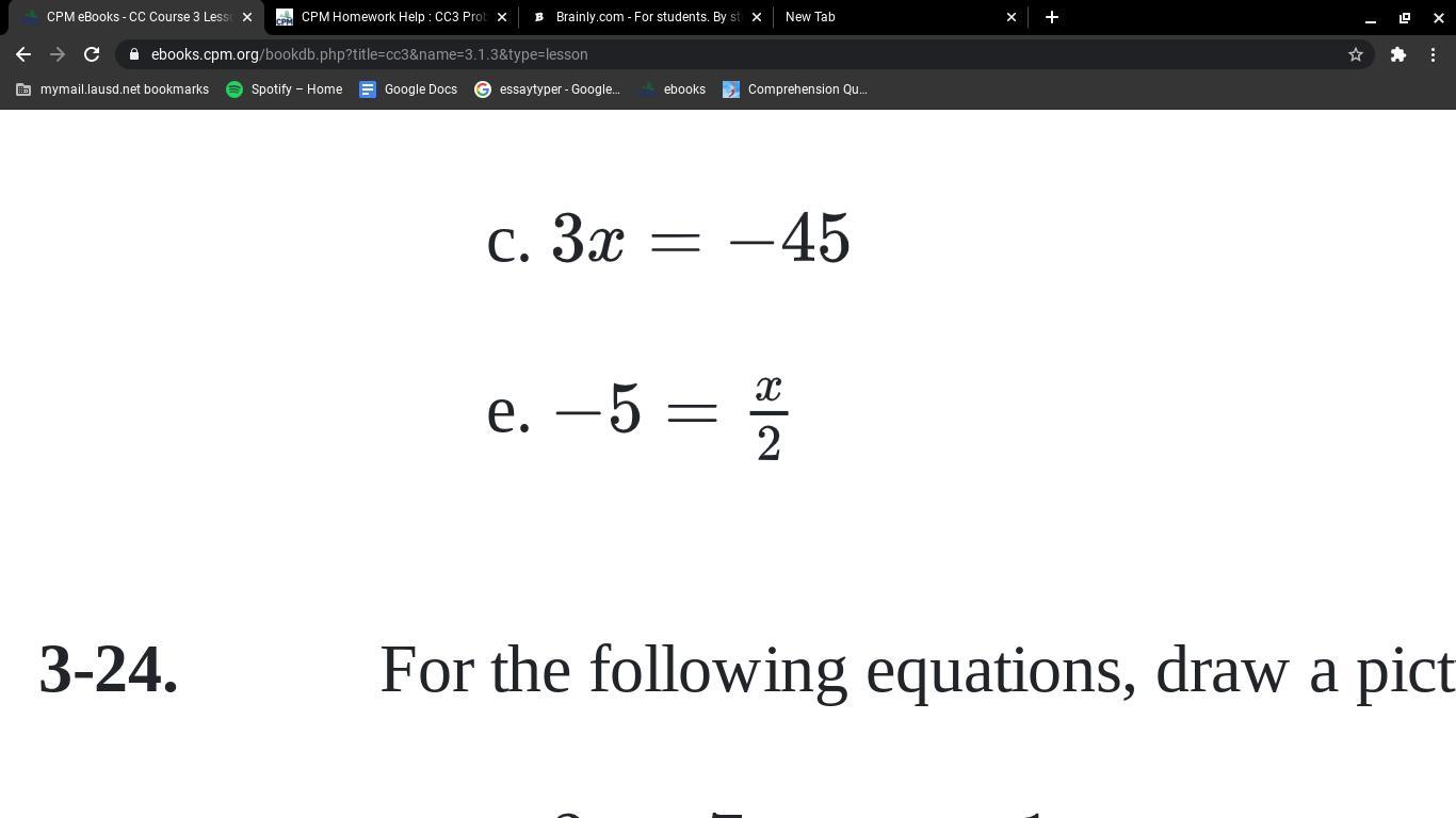 I only need question E !!! can you guys help me with question E