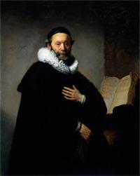 4. Look at this portrait by Rembrandt. List the features of this portrait. Explain the effect Rembrandt