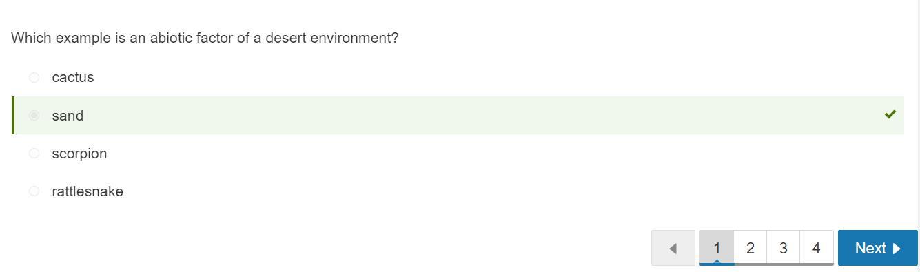 K12 answers for:1.04 Quiz: Ecosystems !! &lt;3