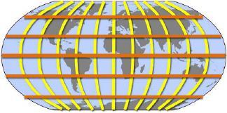 On The World Map Above, Which Lines Are Highlighted And Are Moving From West To East? A. Lines Of Latitude