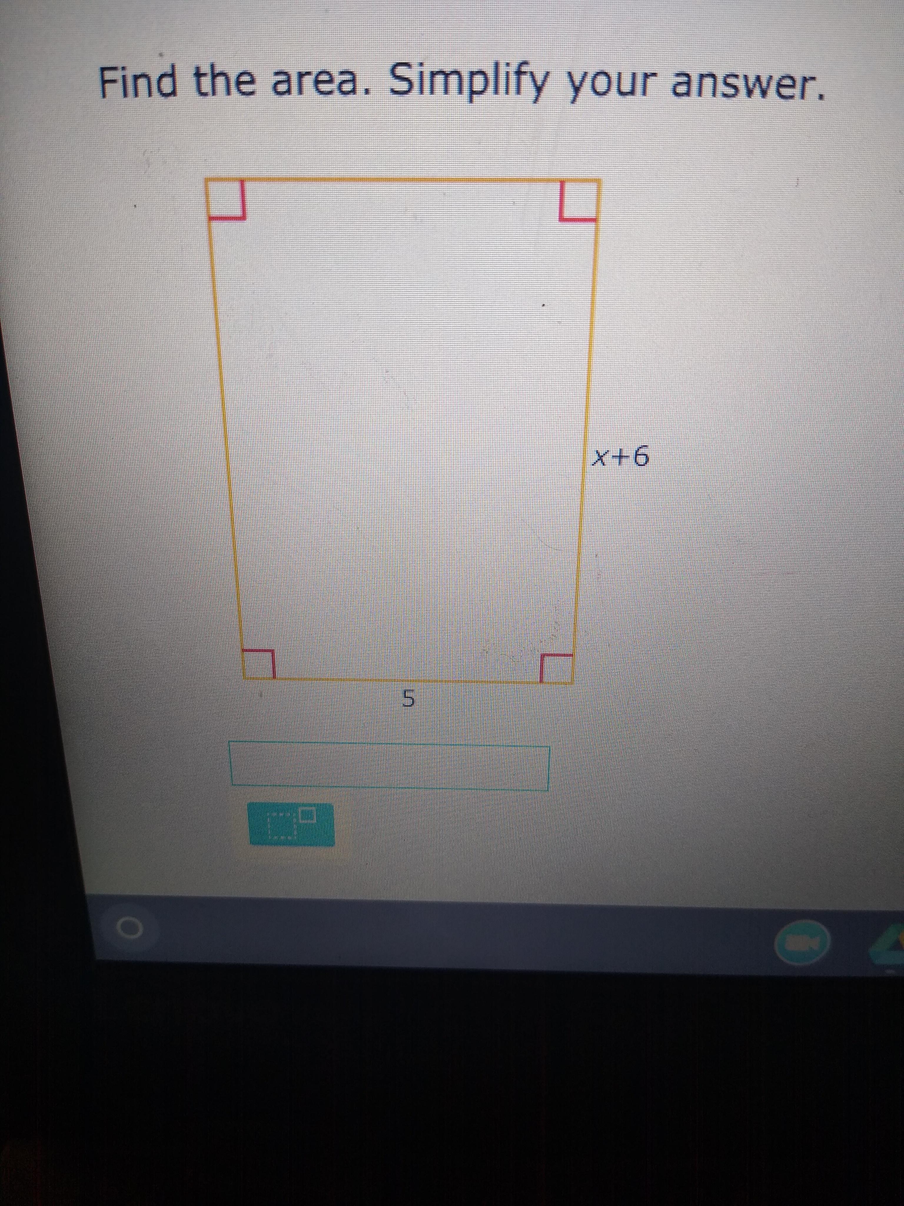 Find the area. Simply your answer.