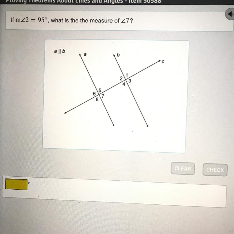 If M 2 = 95, What Is The The Measure Of 27? PHOTO ABOVE 