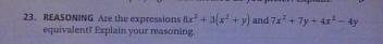 Look at question 23 please help! I'm giving out the brainliest!!!!!!