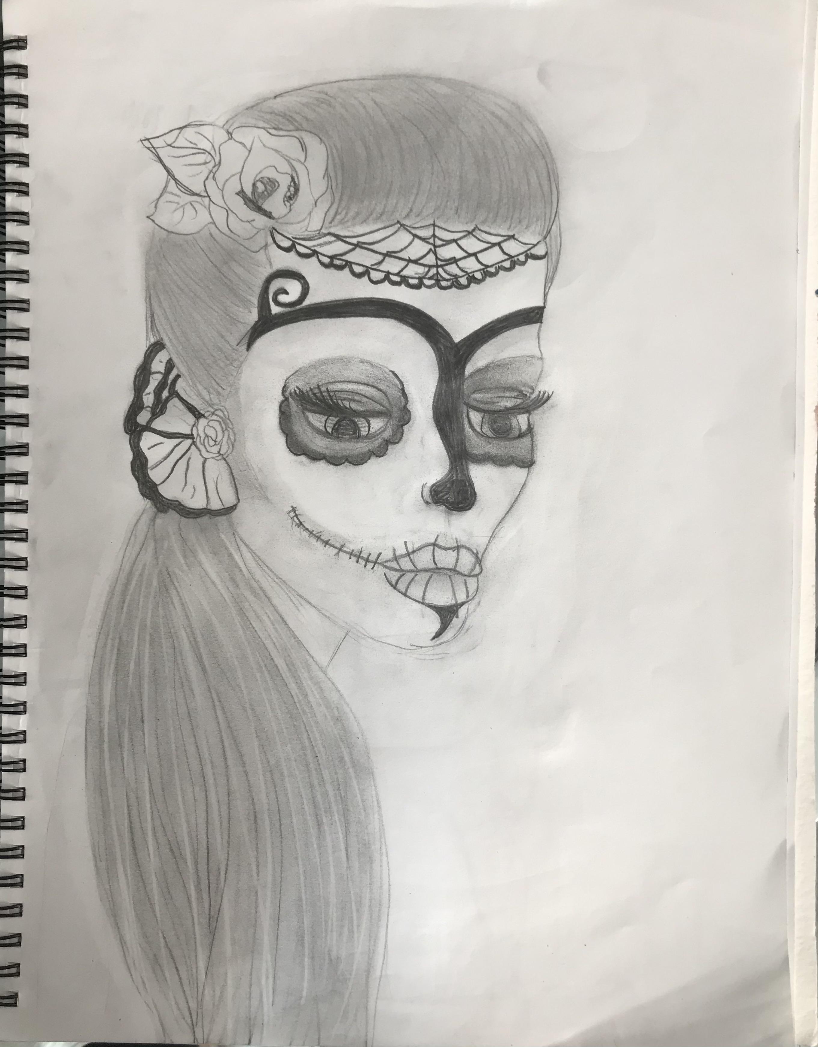 For Art Class, Any Thoughts, Tips, How Could I Make It Look Better?