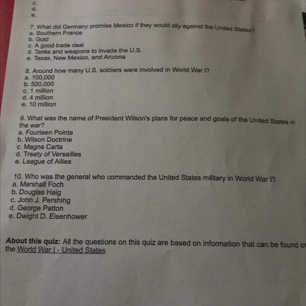 Try These questions out 7-10 and Ill give you brainliest 