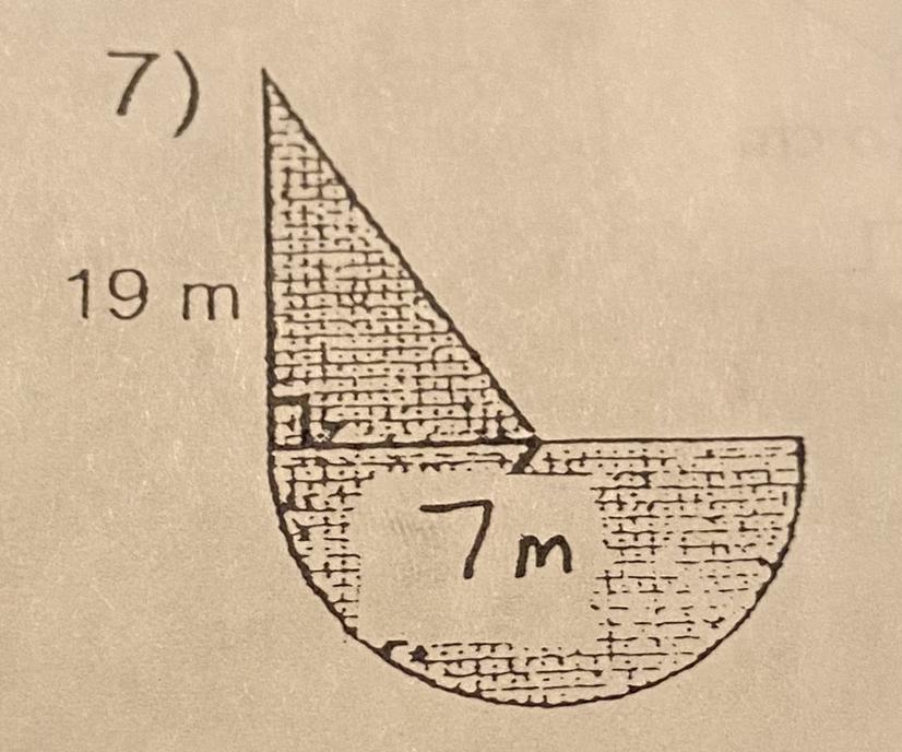 what is the area?diameter of circle is 7 m