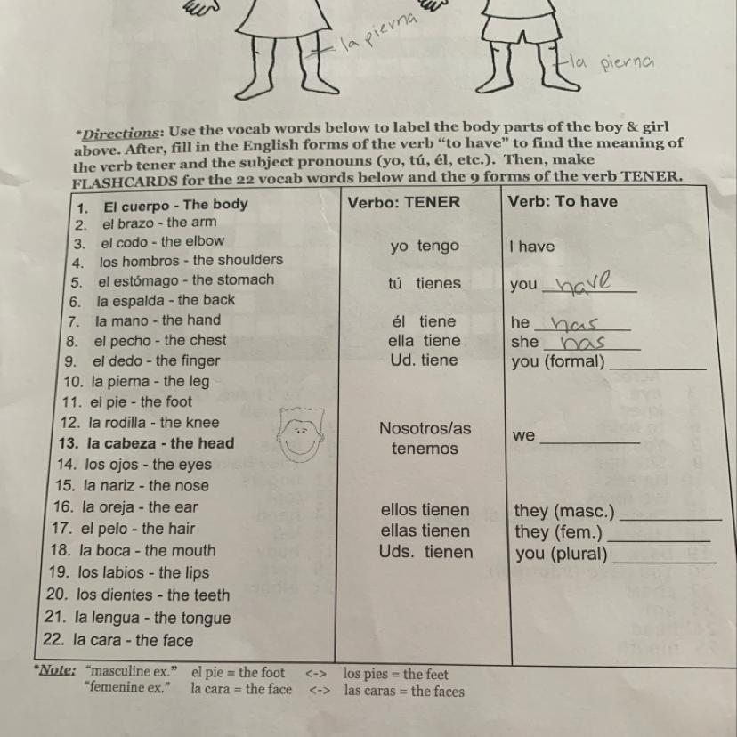 Fill In The Blank Please And Thank You