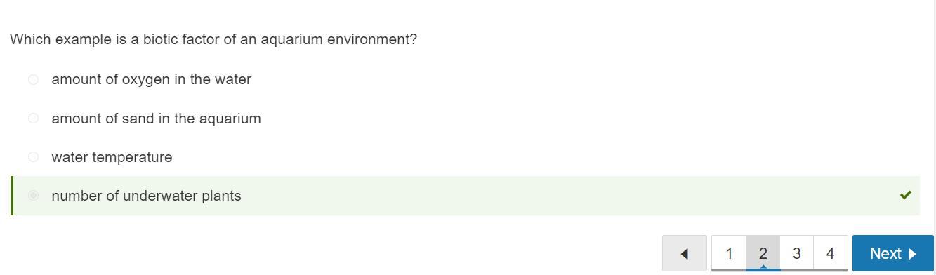 K12 answers for:1.04 Quiz: Ecosystems !! &lt;3