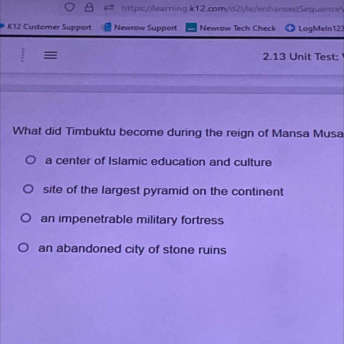 What did Timbuktu become during the reign of Mansa Musa?