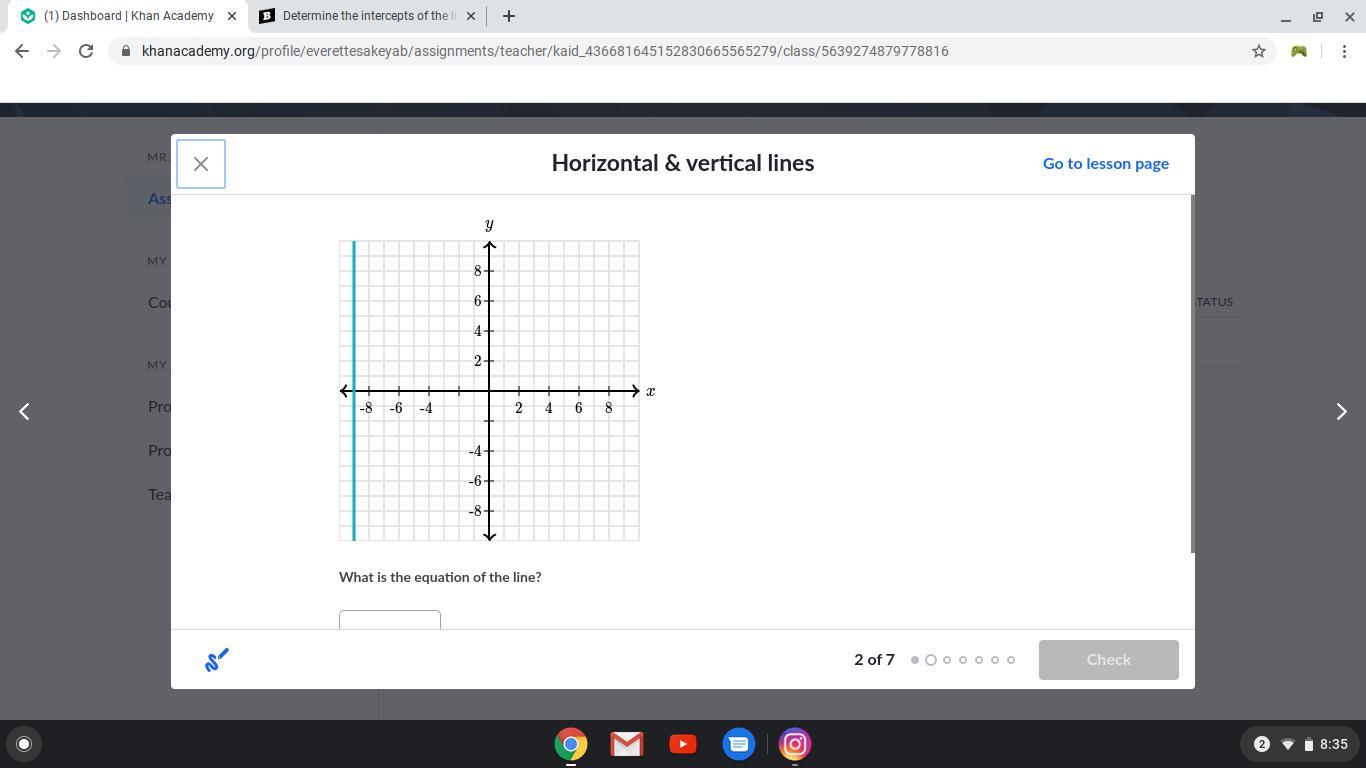 What Is The Equation Of The Line?