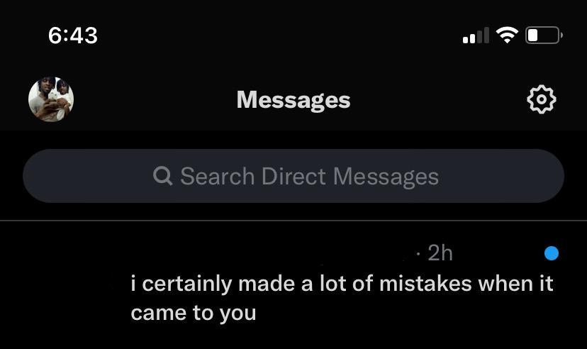 what should i say to this. like its okay, that was in the past???