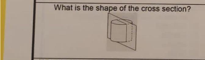 What is the shape of the cross section 