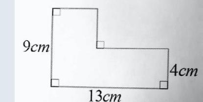 Find The Perimeter Of The Shape Shown In The Diagram