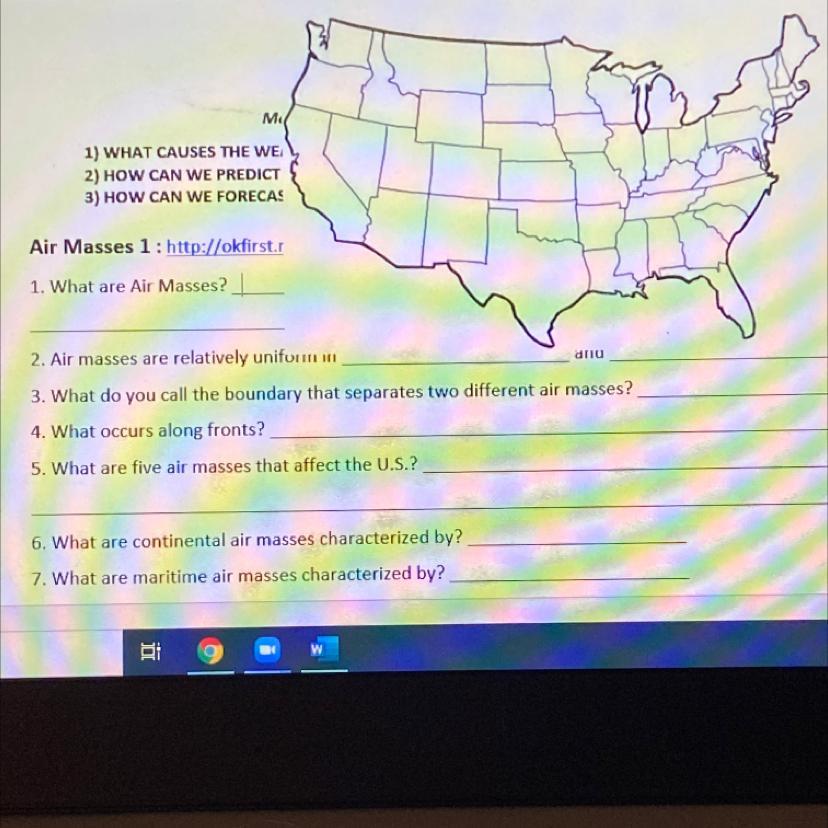 What Are Air Masses Giving Brainliest And 15 Points 