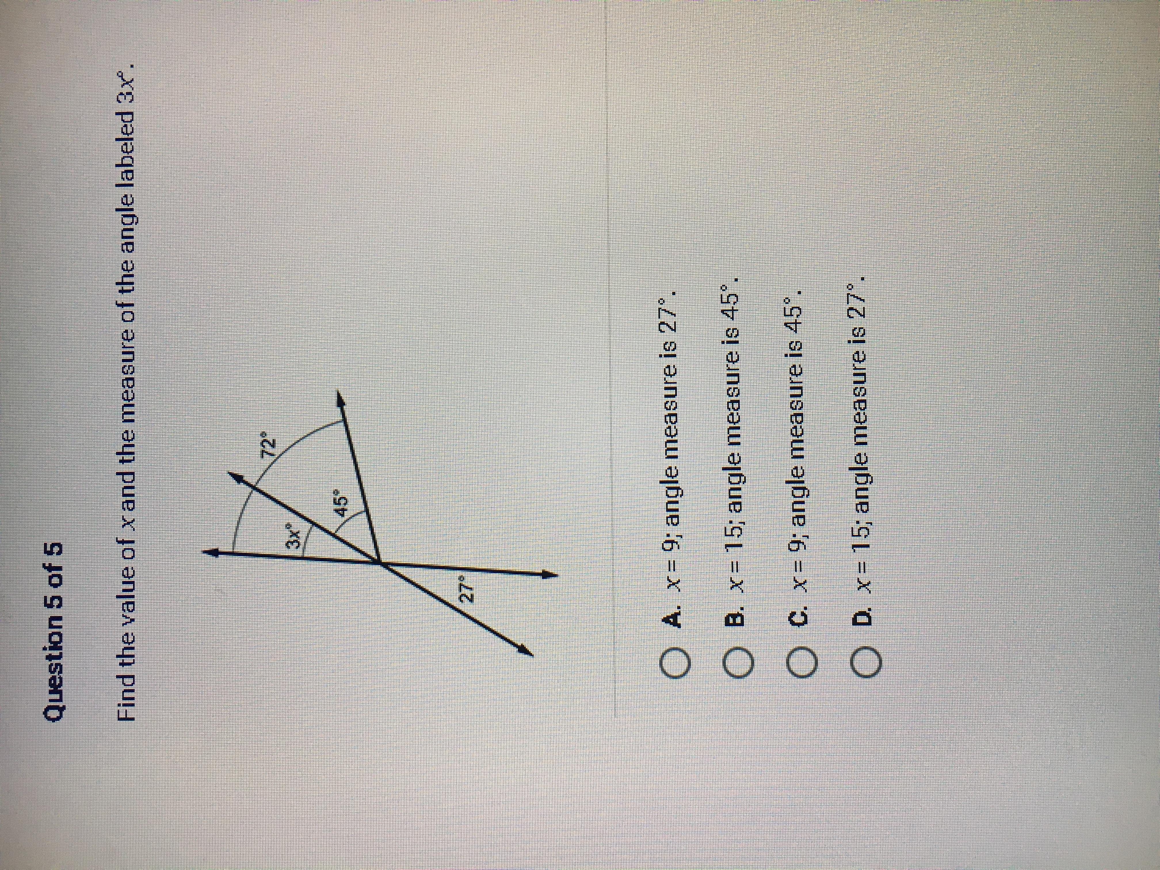 Find the value of xPIC IS BELOW, WILL GIVE BRAINLIEST