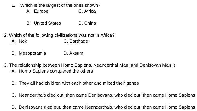 HI CAN ANYONE PLS ANSWER DIS HISTORY QUESTIONS!!!!!!!!!!!