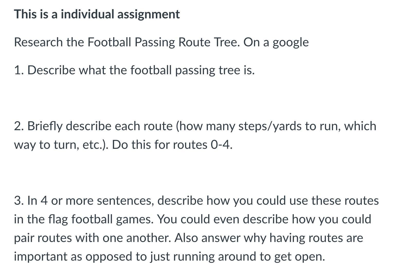 I REALLY NEED HELP (7th Grade P.E.) *football*Pls And Thank Chu! :3 Will Mark As Brainliest
