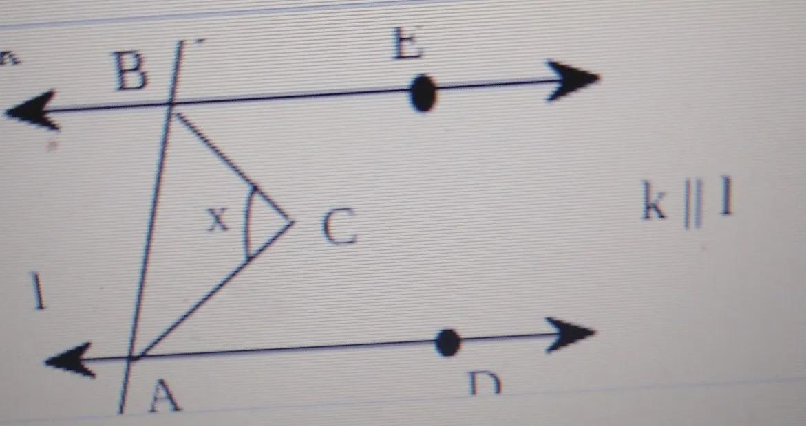 Solve For X. Given That:k || L Respectively And M(