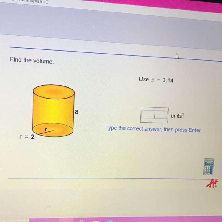 Find The Volume. Please
