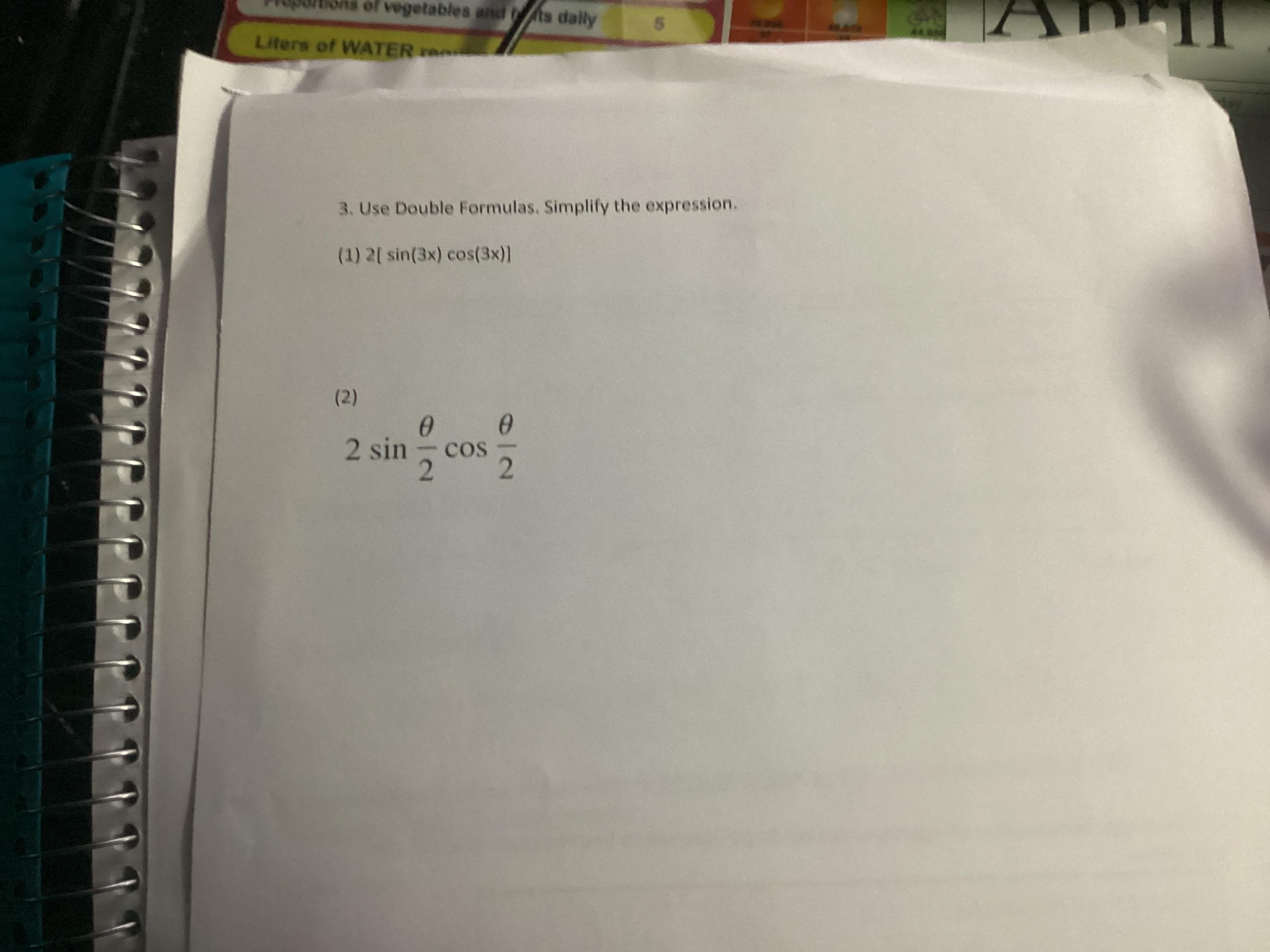 Help Me Solve And Show My Work Please