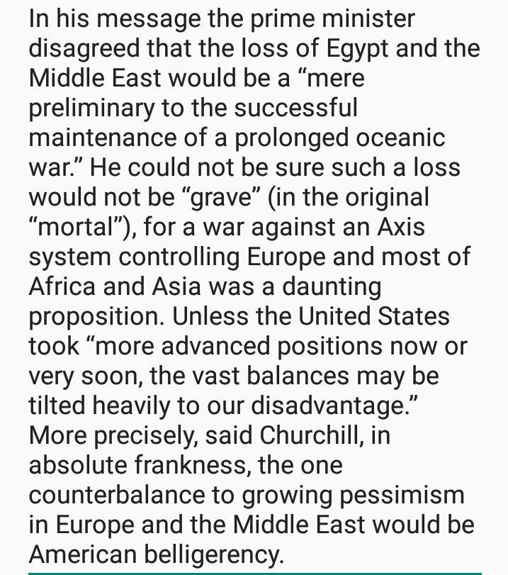 What is the meaning of "the vast balances may be tilted heavily to our disadvantage"?