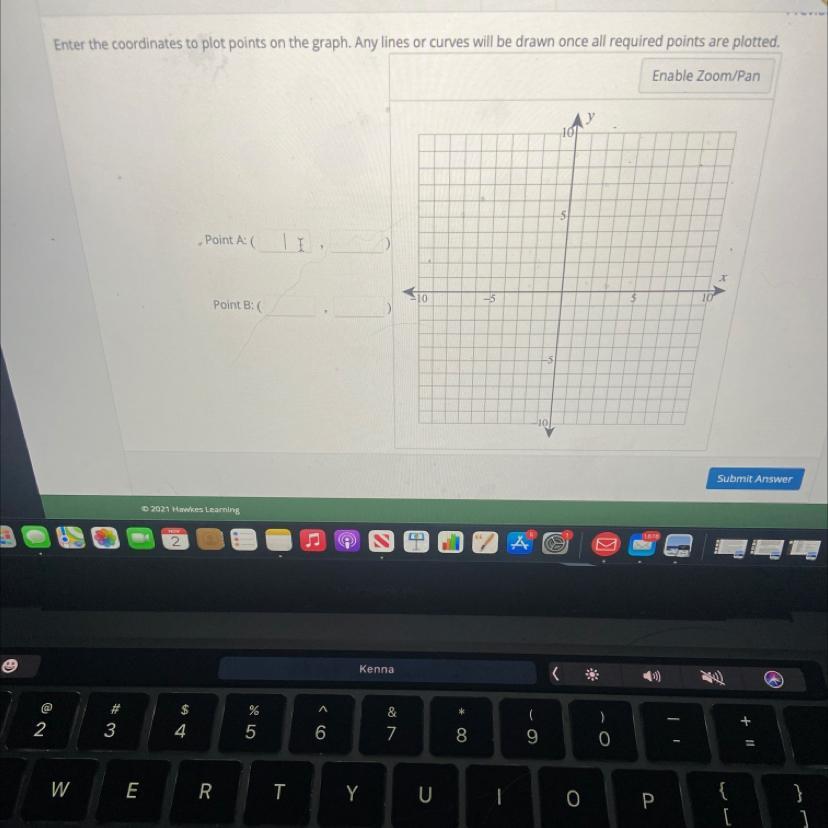 Consider the following quadratic function. Y=x^2-2x+3Graph this quadratic function by identifying two