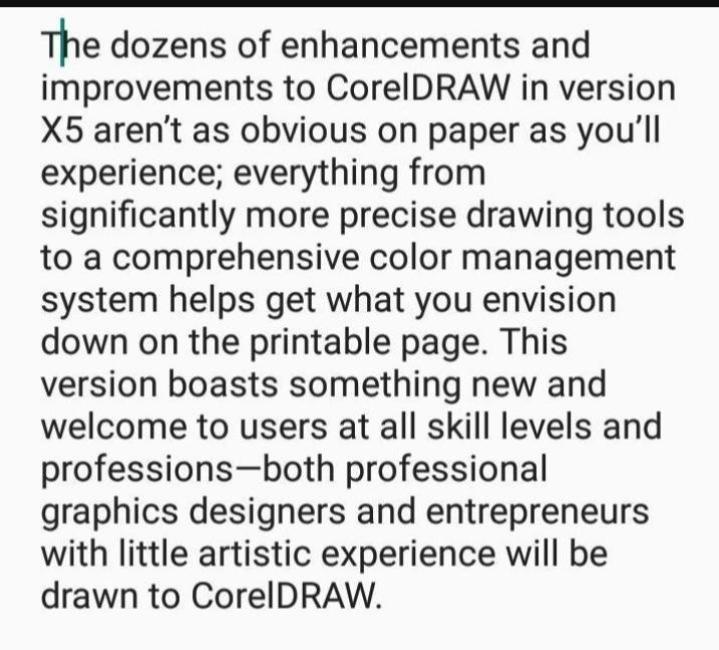 What is the meaning of "little artistic experience "?