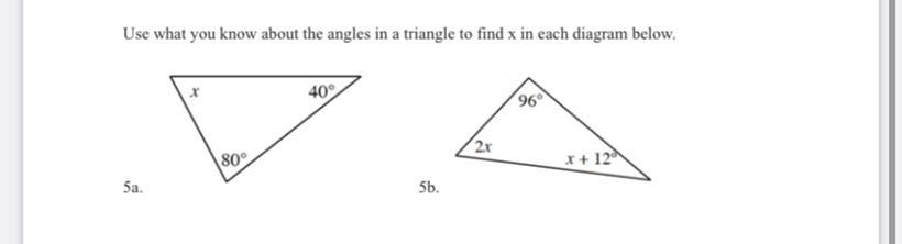 I Just Need An Answer To 5b. This Is Homework 