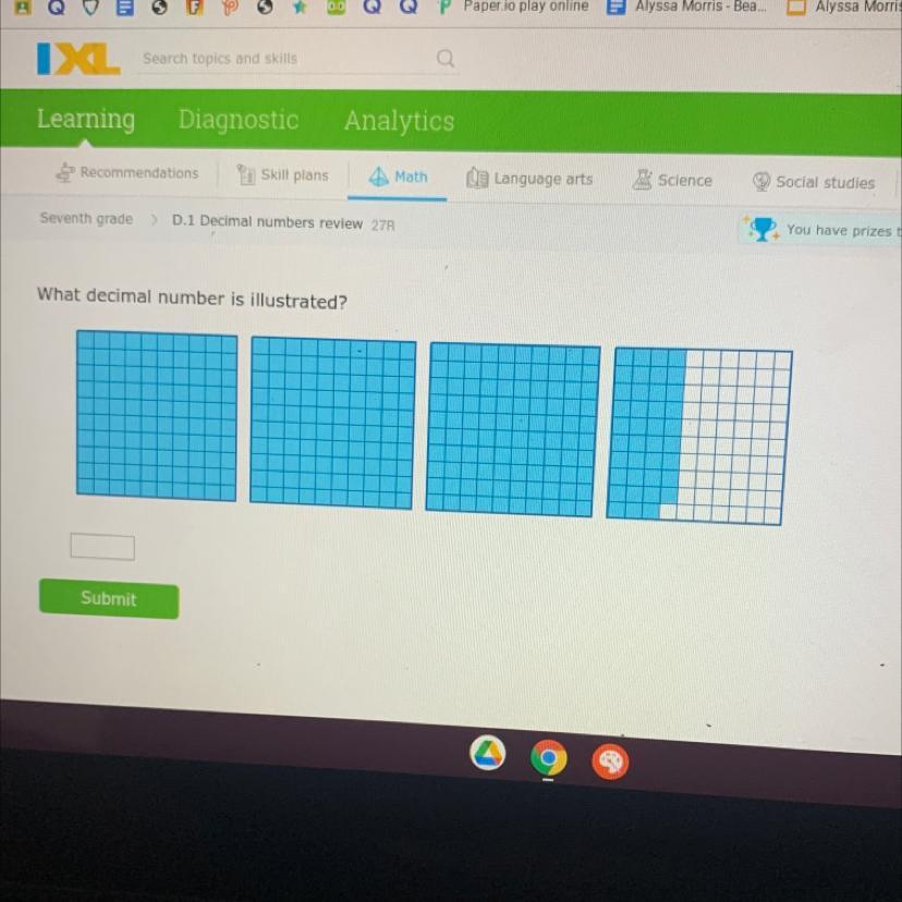 What Decimal Number Is Illustrated?