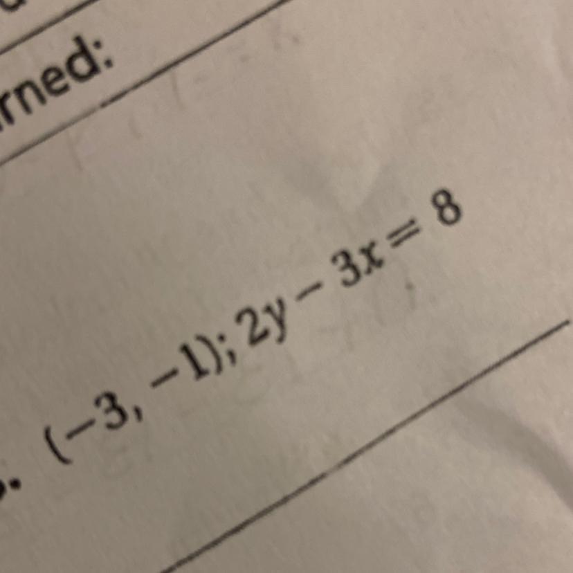 Write an equation in slope-intercept form of a line passingthrough the given point and parallel to the
