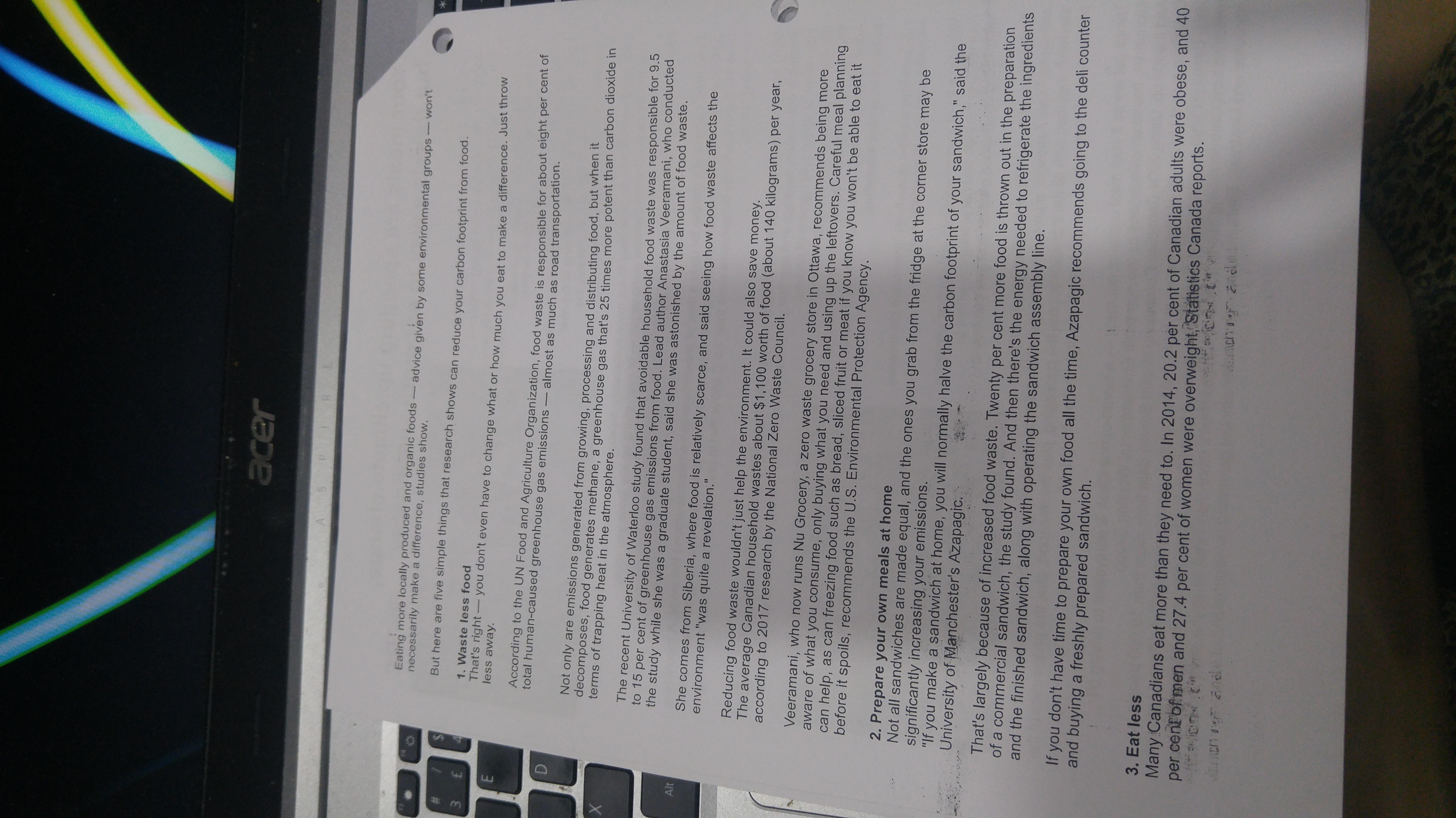 Please read article and answer questions properly do not write gibberish need badly and asap for grade