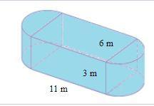 What is the surface area of the solid?