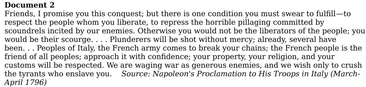 Do you think Napoleon is a great leader or dictator? Explain.