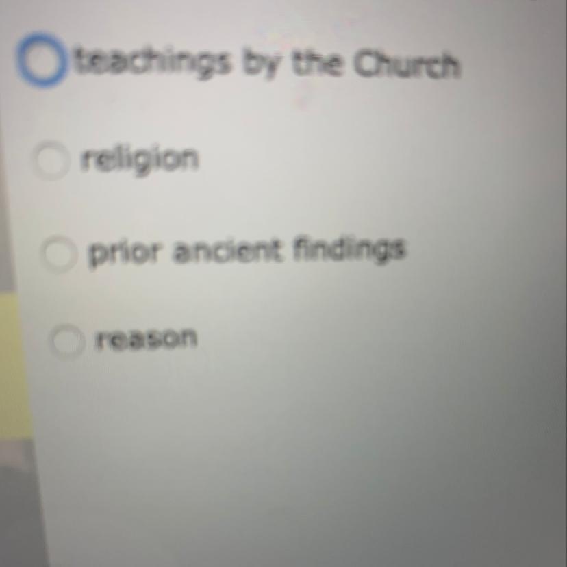 The Enlightenment philosophy usedto discover the natural laws of human behavior.teachings by the Churchreligionprior