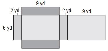 PLS HELP 80 POINTS AND BRAINLIEST What is the surface area of the rectangular prism below?17 yd84 yd108