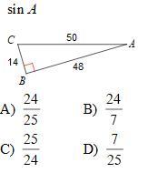 Find the value of each trigonometric ratio.