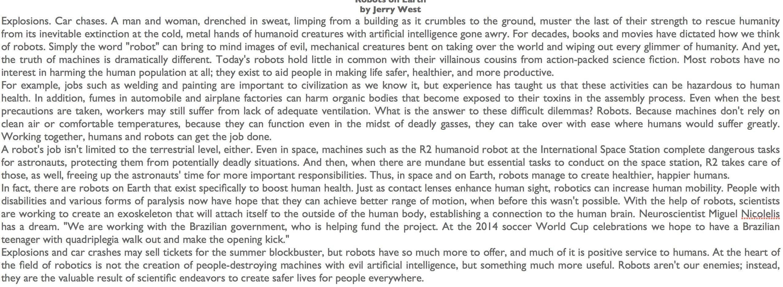 Can Someone Please Write A Summary For This Story? (5+ Sentences )