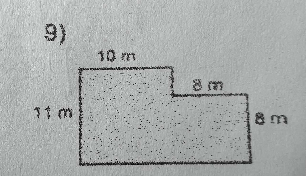 Find the perimeter of the figure below.