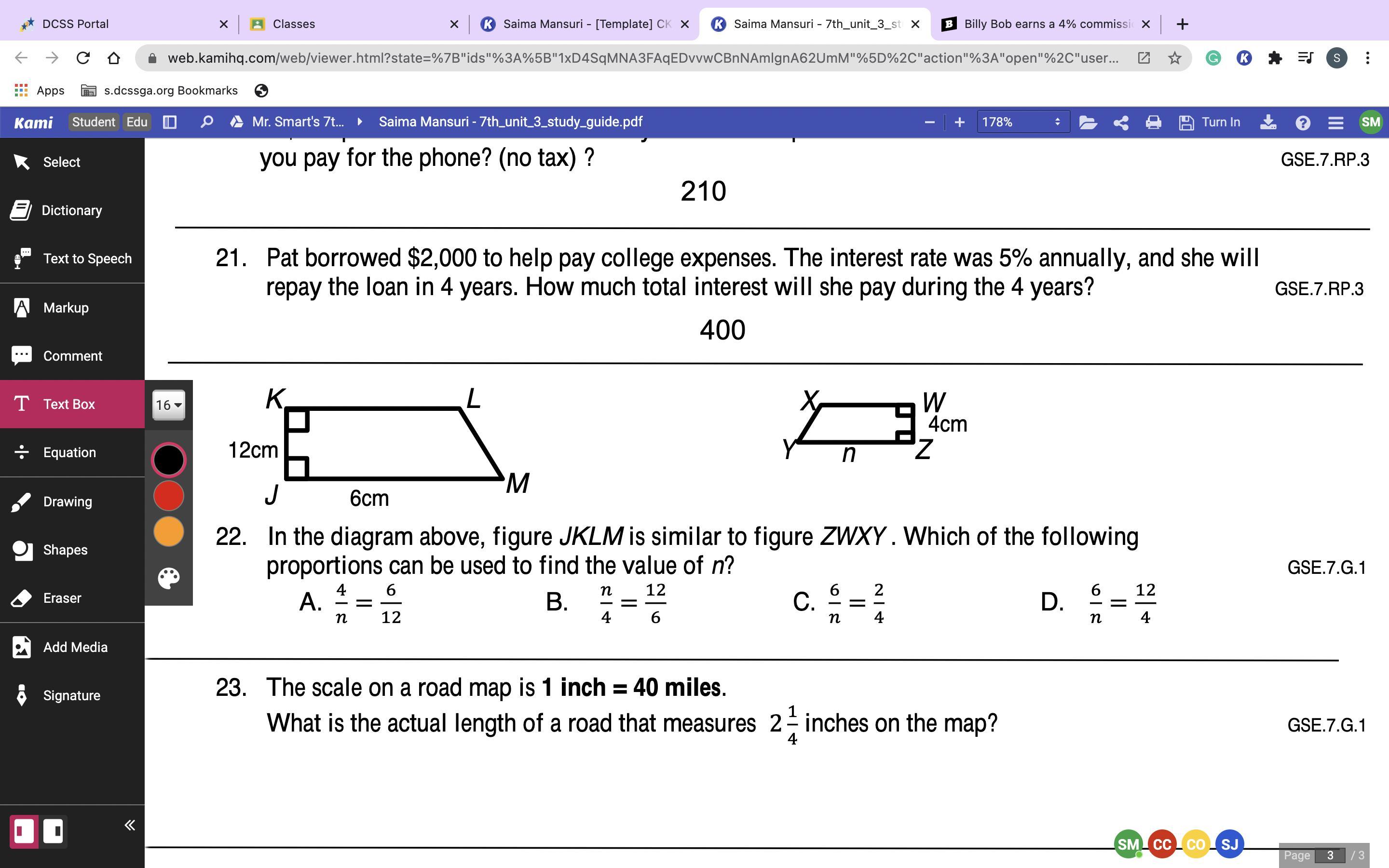 pls help with 22 and 23