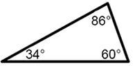 Classify The Triangle By Its Angles. Answers: A) Obtuse Triangle B) Acute Triangle C) Right Triangle