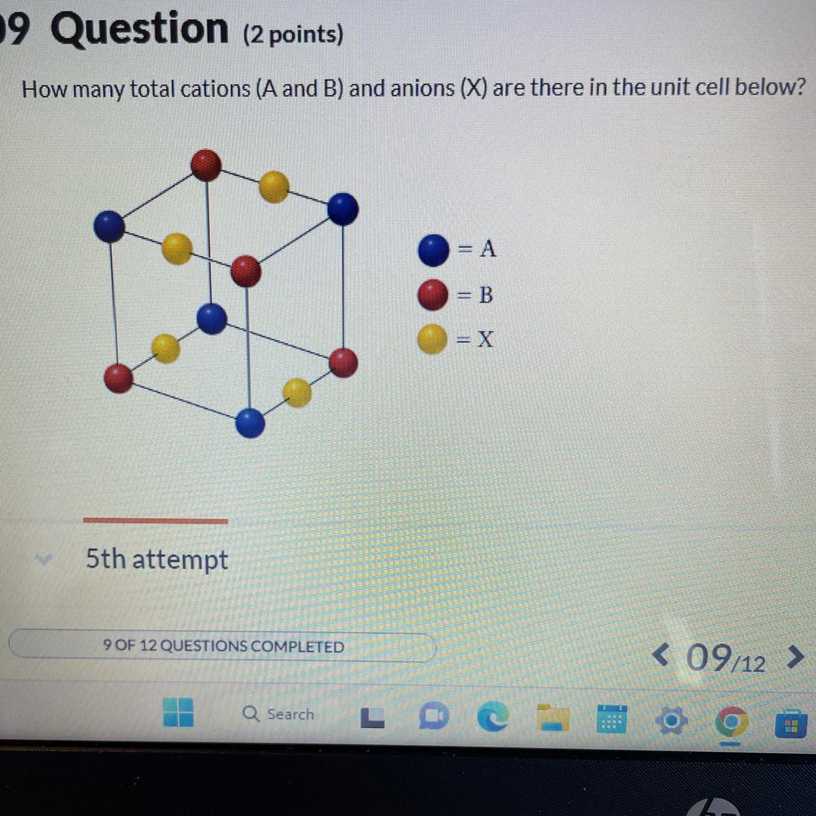 Total anions =Total cations =