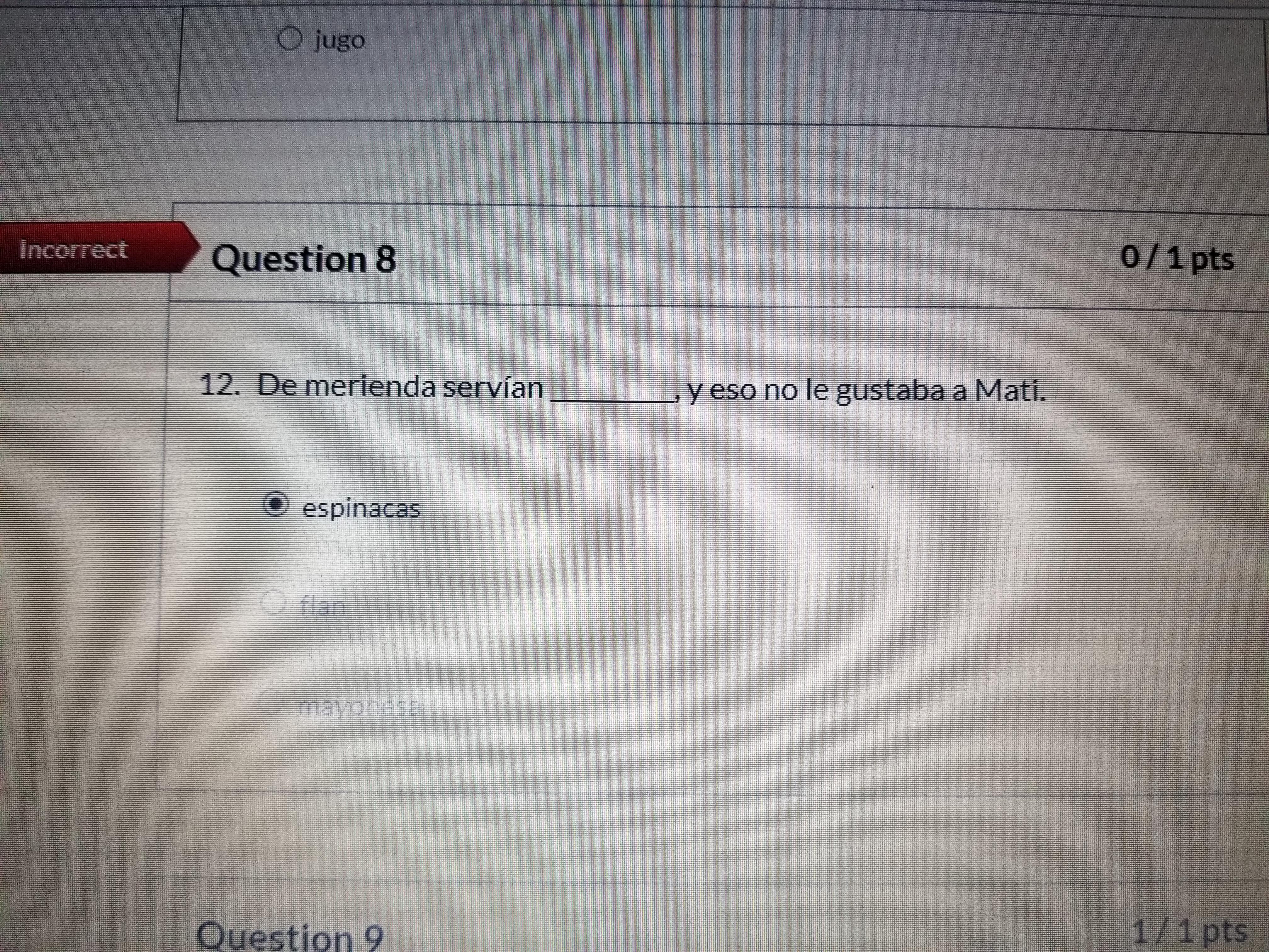 Hurry Please Spanish 1 More AttemptAnd It Is Not Espinacas